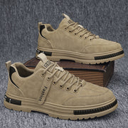 Men's Sports Shoes Casual Sneakers Outdoor Platform Fashion Luxury Lace-up Loafers Breathable Hiking Flat Shoes
