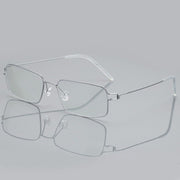 Light Titanium Casual Business Presbyopic Glasses