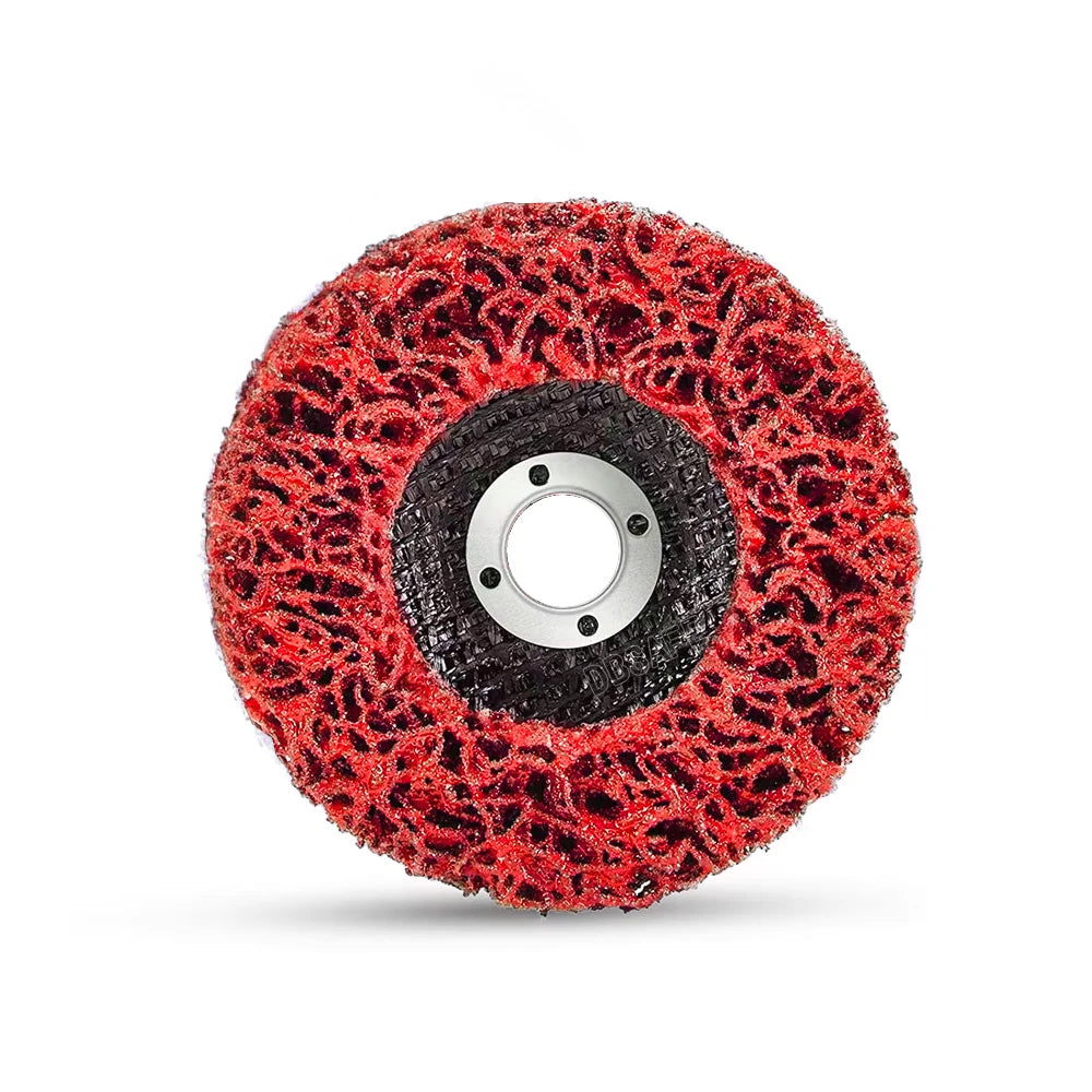 1Pcs 100/115/125mm Coral Disc Poly Strip Disc Grinder Strip Disc Abrasive Wheel Paint Rust Removal Clean For Angle Grinder