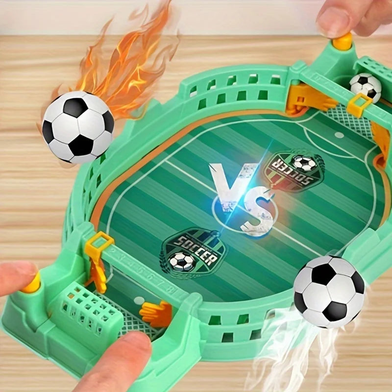 1pc Interactive Table Soccer Game Children Table Soccer Double Battle Table Parent-child Interactive Puzzle Board Game