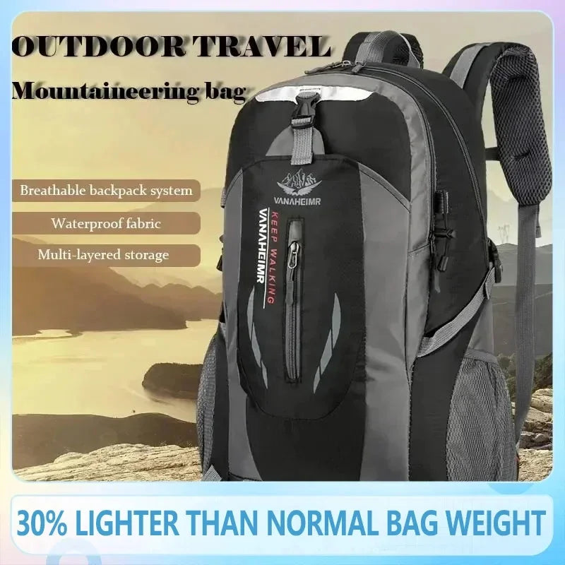 40L Outdoor Waterproof Large Capacity Hiking Bag travel organizer  tote bag zipper organizer maletas de viaje con ruedas envio