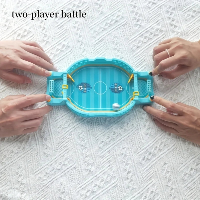 1pc Interactive Table Soccer Game Children Table Soccer Double Battle Table Parent-child Interactive Puzzle Board Game