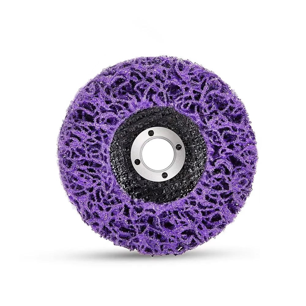 1Pcs 100/115/125mm Coral Disc Poly Strip Disc Grinder Strip Disc Abrasive Wheel Paint Rust Removal Clean For Angle Grinder